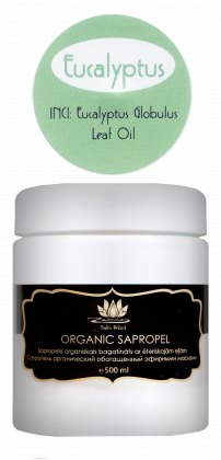 Organic sapropel with "Eucalyptus" essential oil