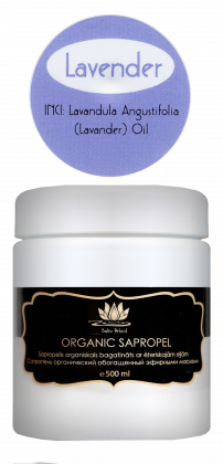Organic sapropel with "Lavender" essential oil