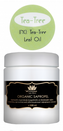 Organic sapropel with "Tea tree" essential oil