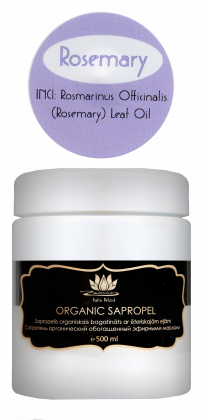 Organic sapropel with "Rosemary" essential oil