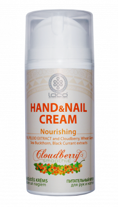 Nourishing hand and nail cream