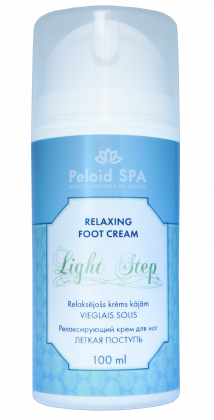 Relaxing foot cream