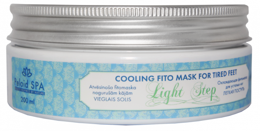 Cooling fito mask for tired feet