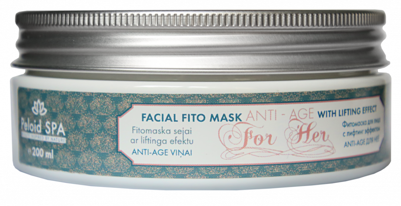 Facial fito mask with lifting effect