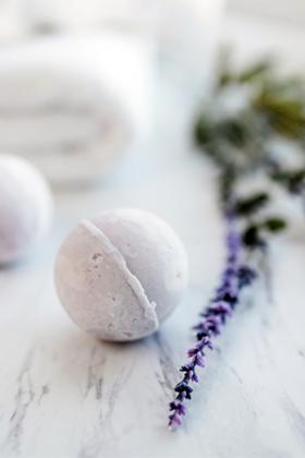 Bath bomb for hands and feet "Lavender"